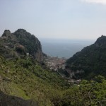 Vista di Amalfi da Pontone